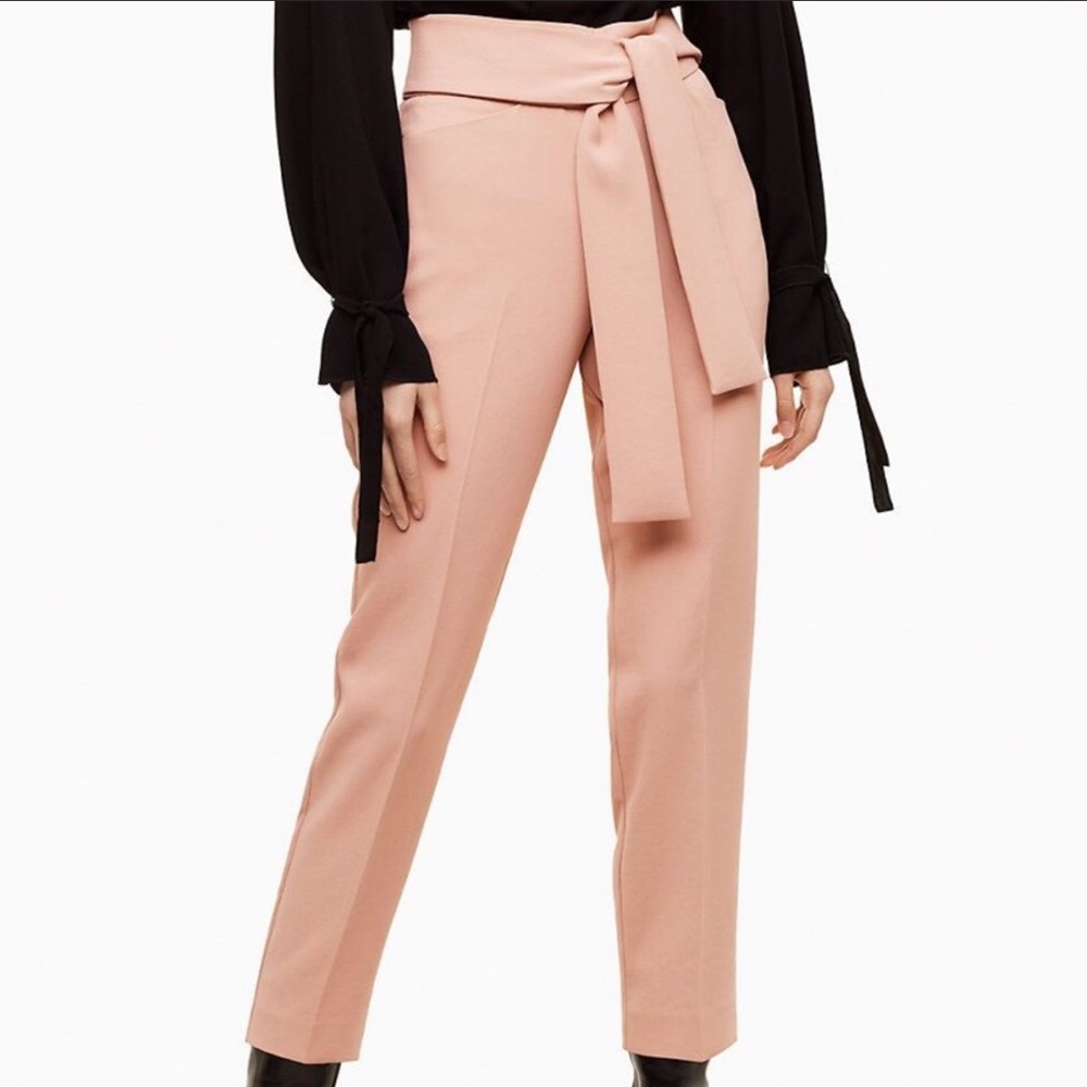 Wilfred pink tie pants